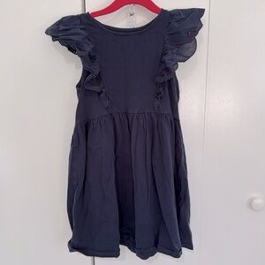H&M kids eyelet blue summer dress